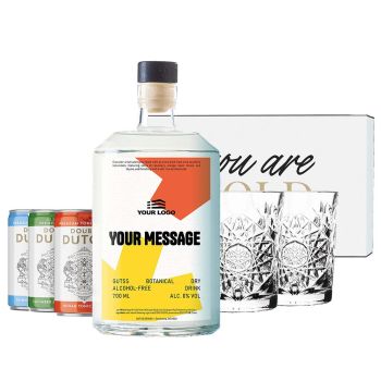 Gepersonaliseerde Non-Alcoholische Botanical Dry Spirit Cadeau