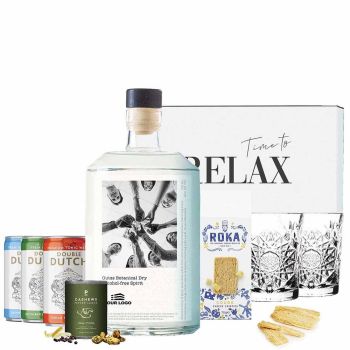 Gepersonaliseerde Non-Alcoholische Botanical Dry Spirit Premium Set
