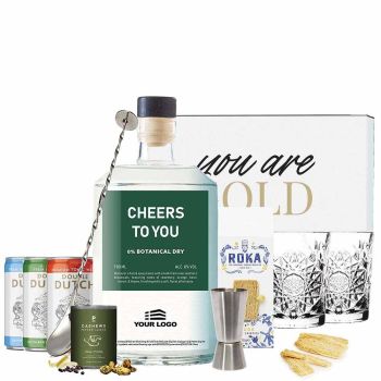 Personalised Non-Alcoholic Botanical Dry Prestige Set