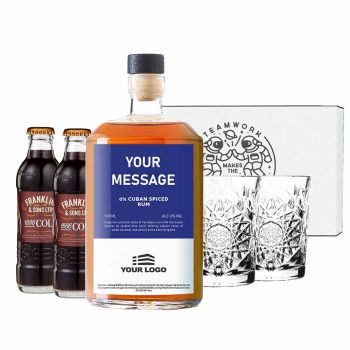Personalised Non-Alcoholic Cuban Spiced Rum Gift