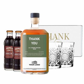 Gepersonaliseerde Non-Alcoholisch Cuban Spiced Rum Geschenk