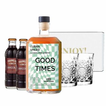 Gepersonaliseerde Non-Alcoholisch Cuban Spiced Rum Geschenk
