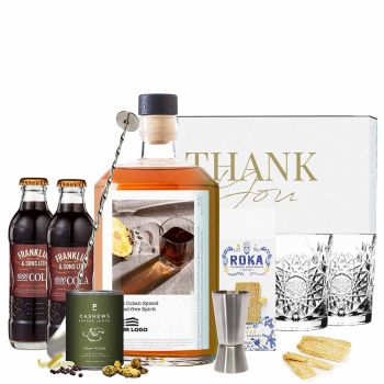 Gepersonaliseerde Non-Alcoholische Cuban Spiced Rum Prestige Set