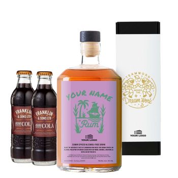 Gepersonaliseerde Non-Alcoholische Cuban Spiced Rum Set