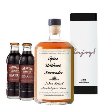 Gepersonaliseerde Non-Alcoholische Cuban Spiced Rum Set