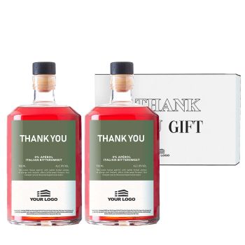 Personalised Non-Alcoholic Italian Bittersweet Duo Gift Set