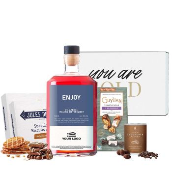 Personalised Non-Alcoholic Italian Bittersweet Sweet Treat Box