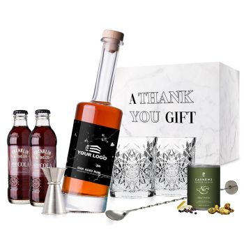 Gepersonaliseerde Rum Cola Prestige Set