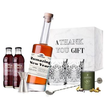 Personalised Rum Cola Prestige Set
