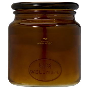 Personalised Wellmark Let's Get Cozy Scented Candle - Cedarwood & Amber