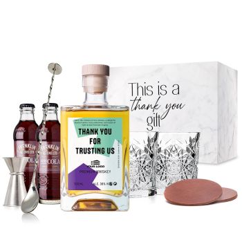 Personalised Whiskey Cola Prestige Set
