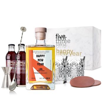 Gepersonaliseerde Whisky Cola Prestige Set