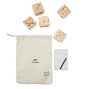 Personalised Yacht Game Pine Wood