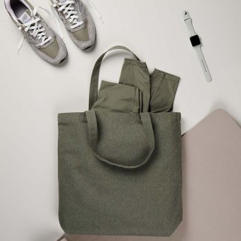 Gepersonaliseerde Recyclede Tote Bag - Olijfgroen