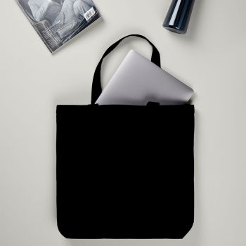 Gepersonaliseerde Recyclede Tote Bag - Zwart