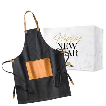 Vinga of Sweden Asado kitchen apron black