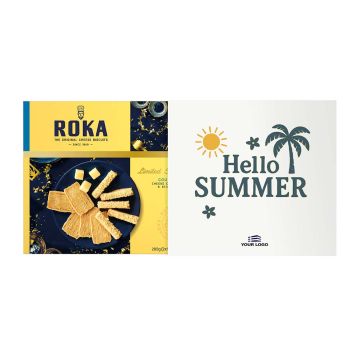 Roka Collection Crispies & Sticks Gouda Cheese Gift Box