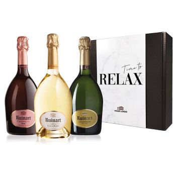 Ruinart Champagne Set
