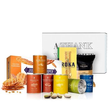 Salted Caramel Biscuits & Luxury Salty Snacks Gift Set