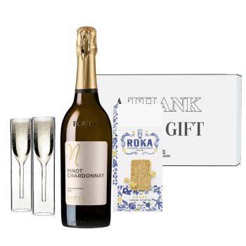 Spumante Wine & Cheese Set