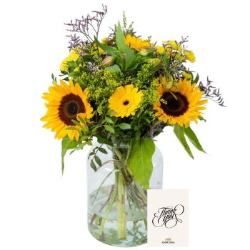 Sunshine Smile Flower Bouquet