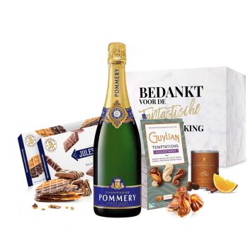 Sweet Pommery Champagne Set