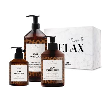 The Gift Label Stay Fabulous Set