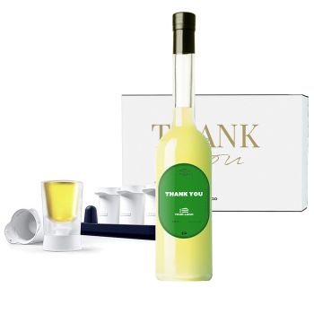 The Personalised Limoncello Shot Set