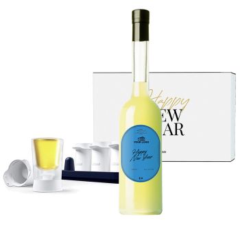 The Personalised Limoncello Shot Set 