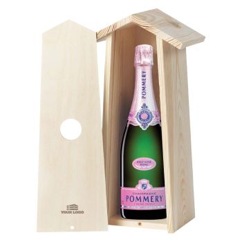 The Rosé Champagne Birdhouse by Pommery