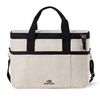 Personalisierter Volonne Recycled Cooler Korb - Off White
