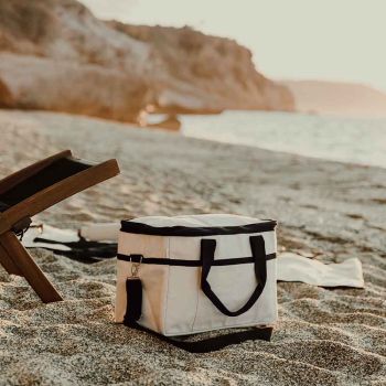 Personalisierter Volonne Recycled Cooler Korb - Off White