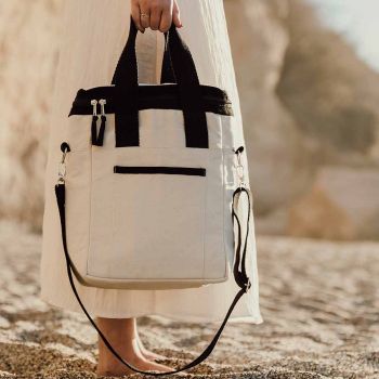Personalisierte Volonne Recycled Kühltasche - Off White