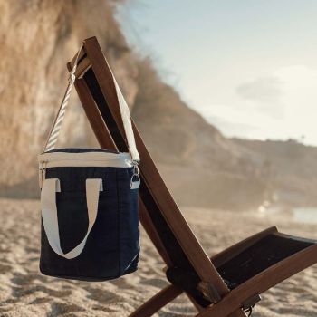 Personalisierte Volonne Recycled Kühltasche - Blau