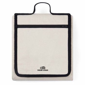 Personalisierte Volonne Recycled Picknickdecke - Off White