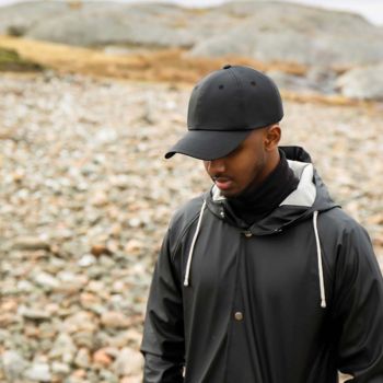 Personalised Baltimore Recycled Pet Cap - Black