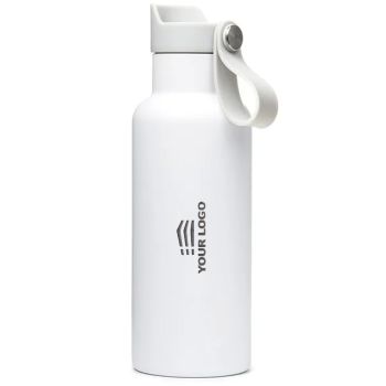 Personalised Balti Thermos Bottle - White