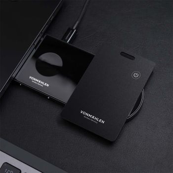Vonmählen FindMe De Ultra-Slim Bluetooth Tracker Kaart - Zwart