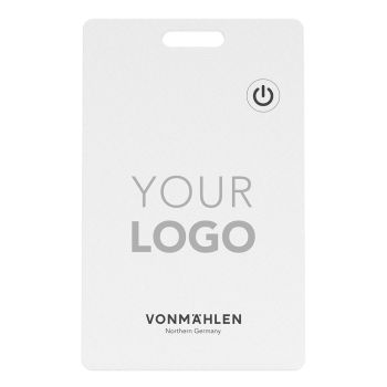Vonmählen FindMe De Ultra-Slim Bluetooth Tracker Kaart - Wit
