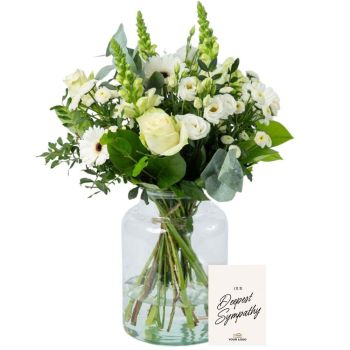 White Whisper Flower Bouquet