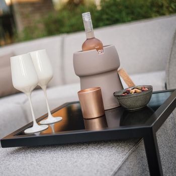 Personalised Bubalou Champagne Cooler - Taupe