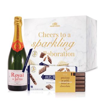 Bubbles & Chocolate Gift Set