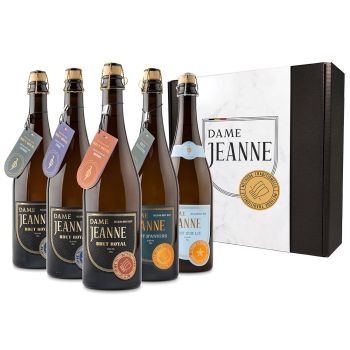 Dame Jeanne Champagner Bier XXL Verkostungsbox