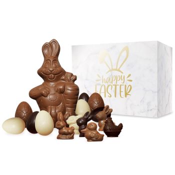Boîte Cadeau De Chocolat De Pâques Premium