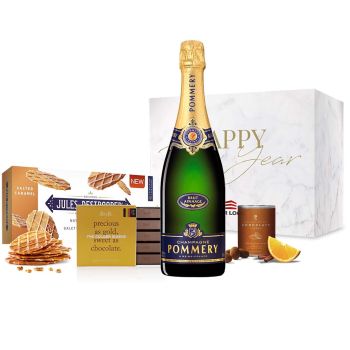 Coffret Cadeau Champagne Délices D'Or