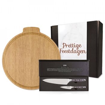 Chef's Knives and Cutting Board Gift Set