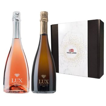 Lux Duo Brut & Rosa Sparkling Wine Gift Box