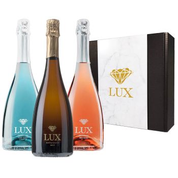 Lux Trio Sparkling Wine Gift Box