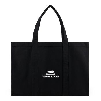 Personalised Maxi Recycled Tote Bag - Black