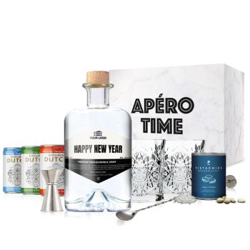Gepersonaliseerde non-alcoholische gin tonic Prestige Set